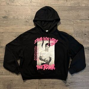 Shawn Mendez‎ The Tour 2019 XL Long Sleeve Black H&M Hoodie.